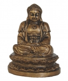 Small Golden Meditation Buddha Statue