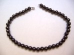Black Pearl Necklace