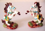 Two Running Horses