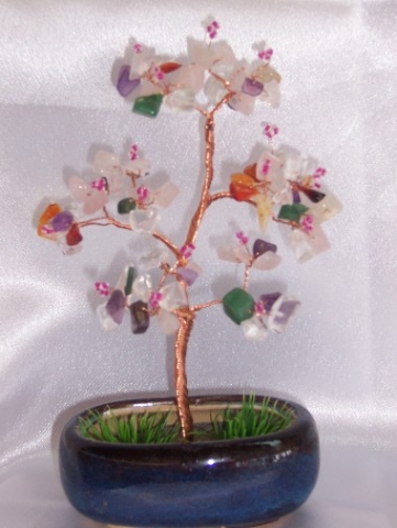 Natural Mix Crystal Trees