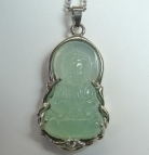 Jade Kwan Yin Pendants