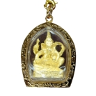 Gold Ganesh Hindu God Pendants
