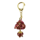 Peach Blossom Tree Keychain Amulet