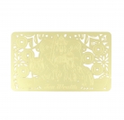 Increasing Your Wealth Luck Gold Talisman Card