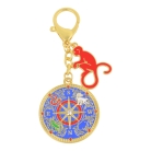 The 4 Element Cross Amulet with Monkey