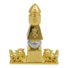 5 Element Pagoda with a Pair of Foo Dogs (Mini)